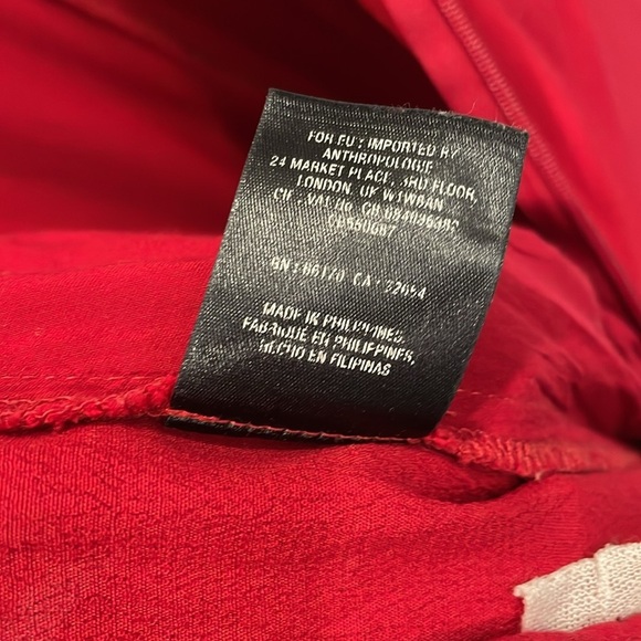 Maeve Grier Red Midi Wide Leg Jumpsuit - Picture 11 of 16